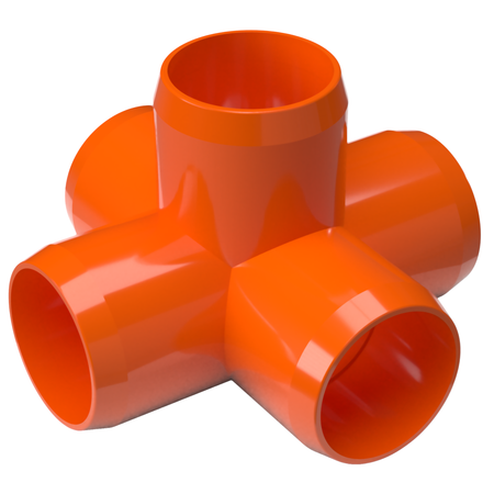 5-Way PVC Pipe Fitting